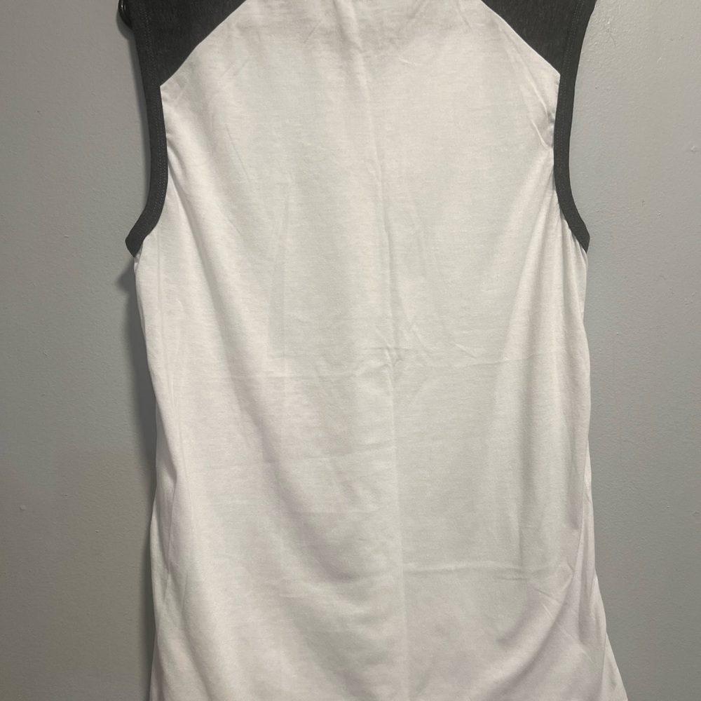 Galaxy By Harvic White and Black Tank Top - Picture 6 of 7